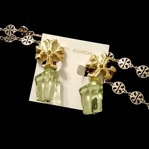 TORY BURCH clip on earrings